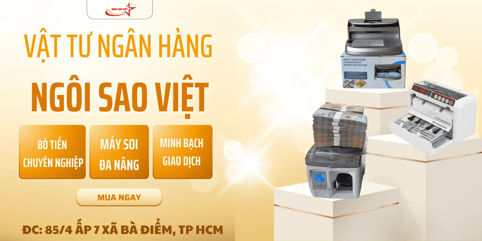 Máy bó tiền, máy soi tiền giả